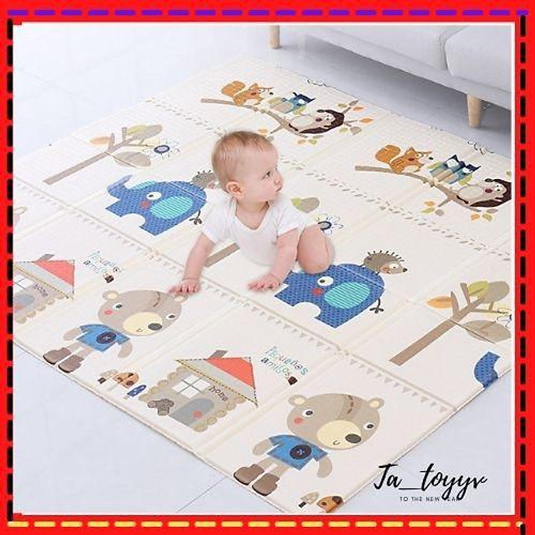 Thảm gấp gọn 2 mặt cho bé Chính hãng Giá tốt - Hình ảnh 5