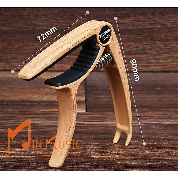 Capo Gỗ Chất Lượng Cho Đàn Guitar Acoustic và Classic