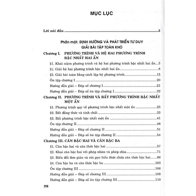 Định Hướng & Phát Triển Tư Duy Giải Bài Tập Toán Khó Lớp 9 - Tập 1+2 (Bồi dưỡng HSG) - Ảnh 4