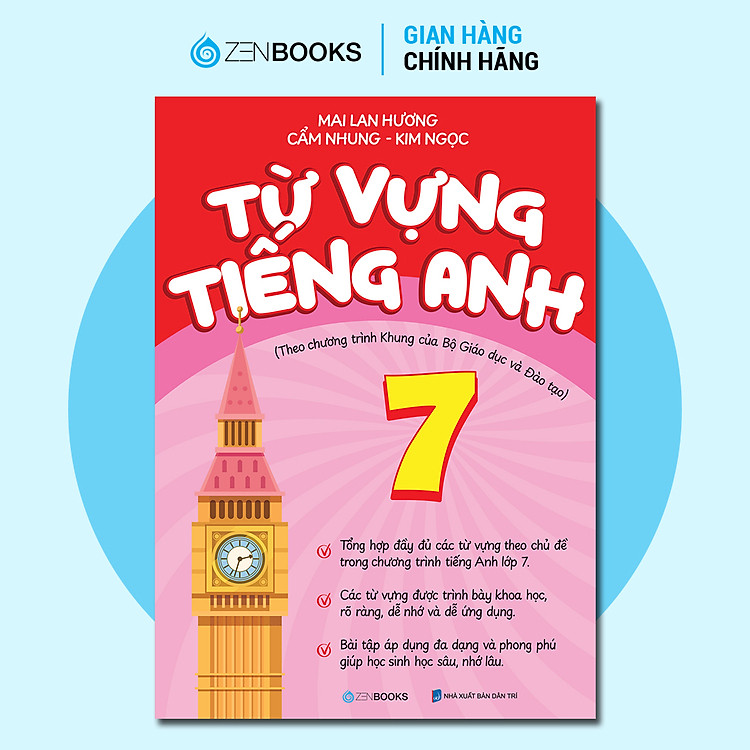 Từ Vựng Tiếng Anh 7 (Theo Chương Trình Khung Của Bộ GD&ĐT)