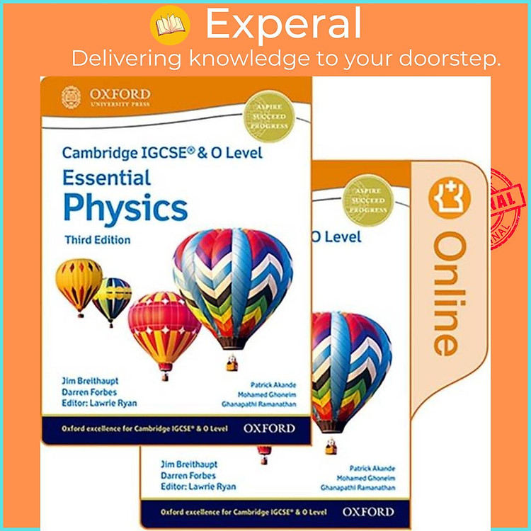 Sách - Cambridge IGCSE (R) & O Level Essential Physics: Print and Enhanced Onl by Jim Breithaupt (UK edition, paperback)