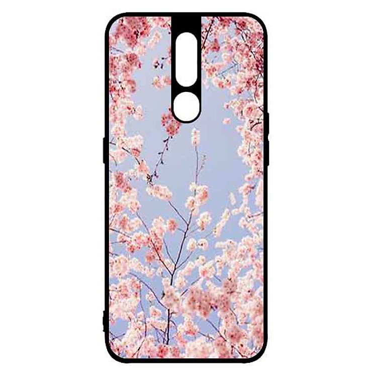 Ốp Lưng in cho Oppo F11 Pro Mẫu Hoa Đào - Hàng Chính Hãng