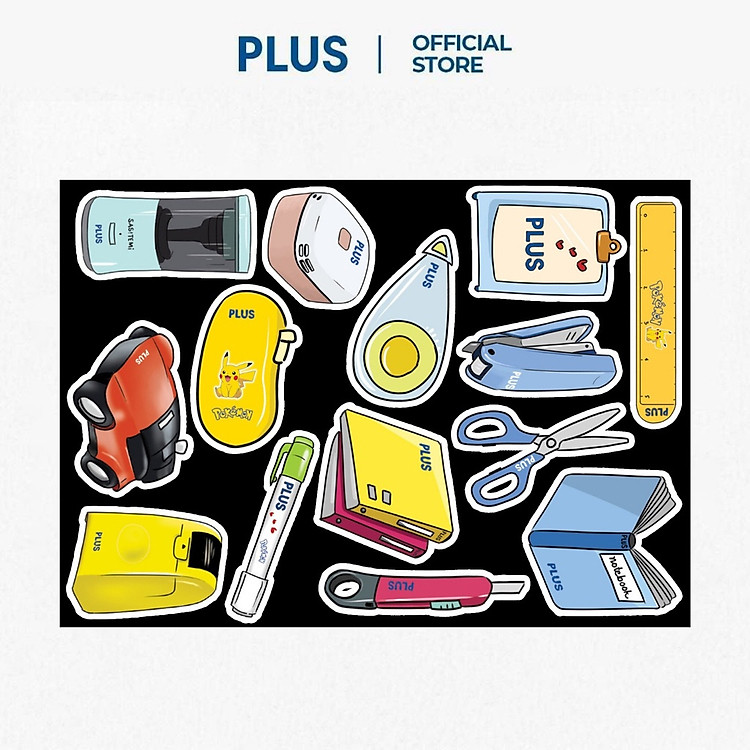 Quà tặng miếng dán trang trí Plus