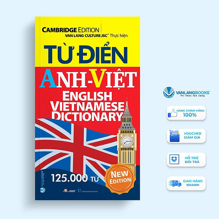 Từ Điển Anh – Việt 125.000 Từ (Tái Bản)