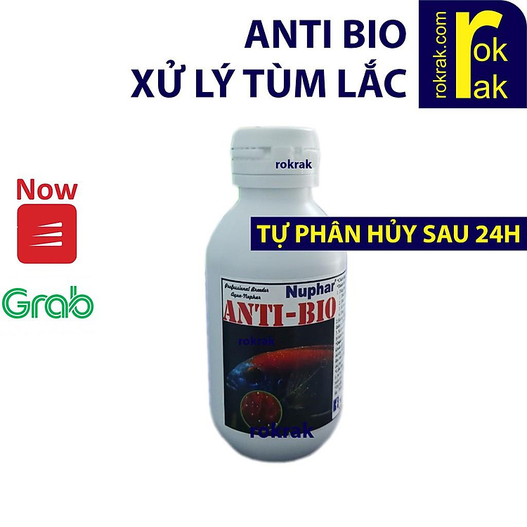 ANTI BIO Nuphar - Dung Dịch Xử Lý Túm Và Lắc Ở Cá Cảnh
