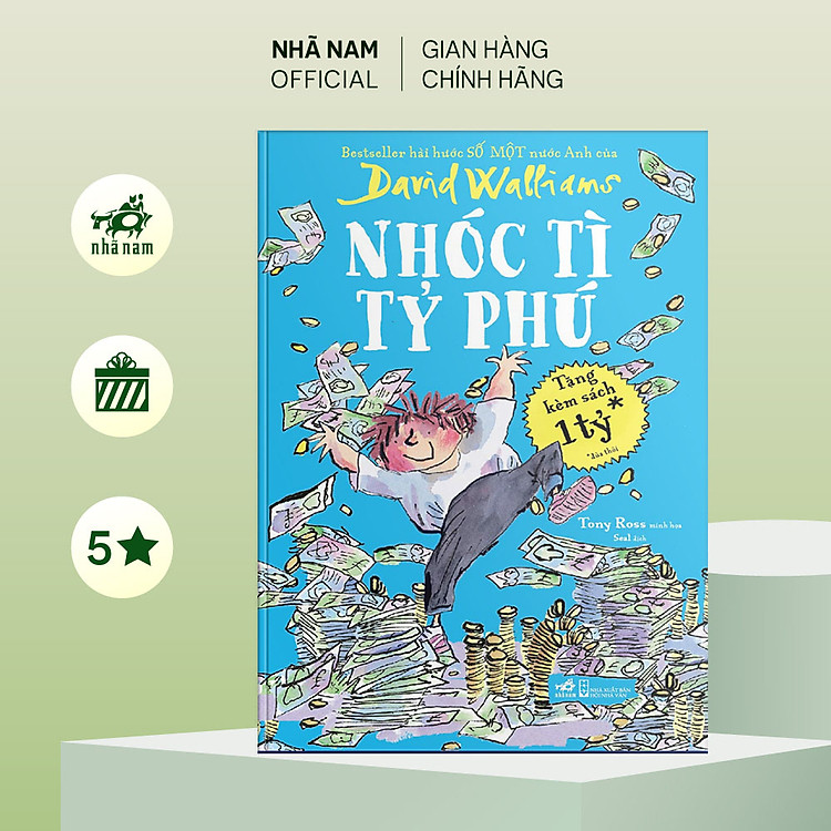 Sách - Series tác giả David Walliams (cập nhật) - Nhã Nam Official