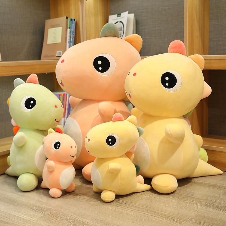 Gấu bông khủng long mắt lồi 25cm Chính hãng Giá rẻ - Hình ảnh 3