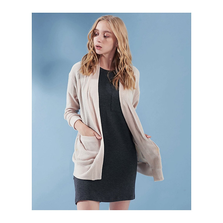 Áo Khoác Nữ The Cosmo RUTH CARDIGAN Màu Be TC2004032BE