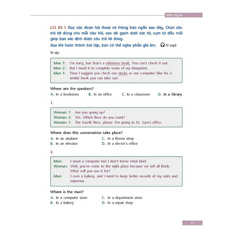 Tài Liệu Luyện Thi Tổng Hợp VSTEP Bậc 3 (B1) - Ảnh 9