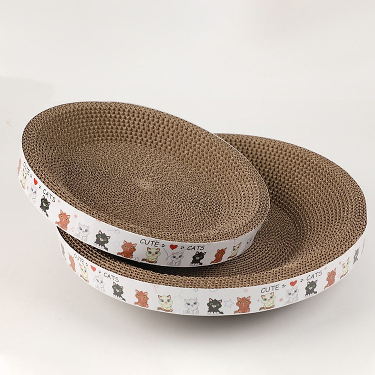 Bàn Cào Móng Cho Mèo Hình Hoa - Hình Con Cua - Kèm Banh Lục Lạc Chớp Đèn