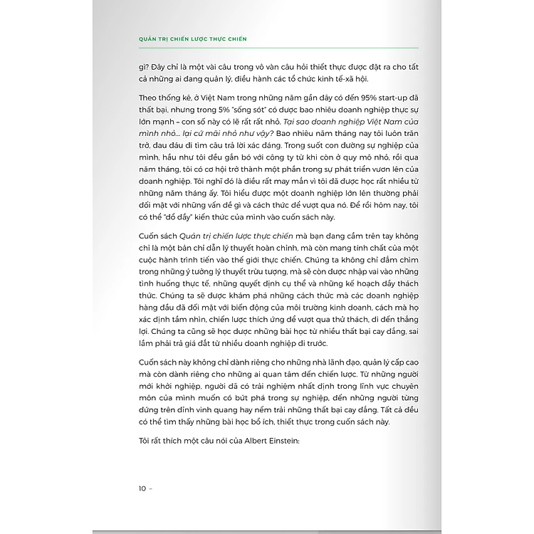 Quản Trị Chiến Lược Thực Chiến - Ảnh 3