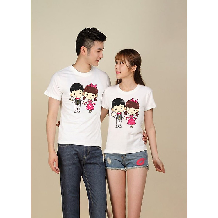 Bộ Áo Thun Đôi Nam Nữ A209