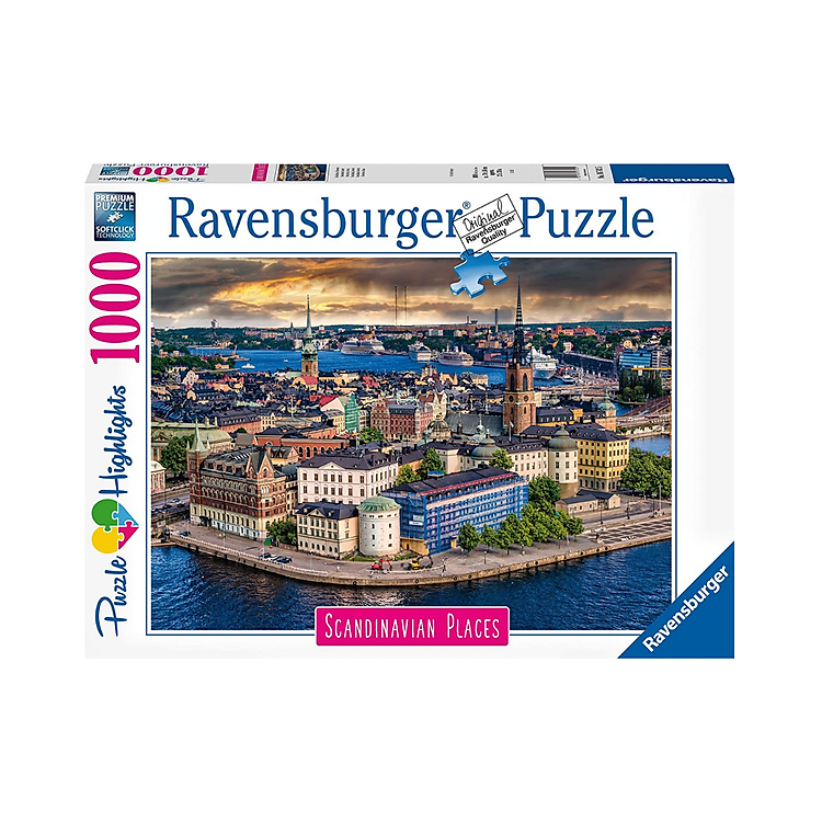 Mua tại Lazada: Puzzle Stockholm 1000 mảnh RAVENSBURGER Chính hãng Ưu đãi