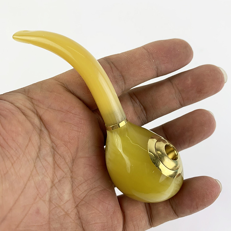 Tẩu Lọc Hút Thuốc Lá Bằng Sừng Kiểu Dáng Hoài Cổ 06 - Ảnh 3