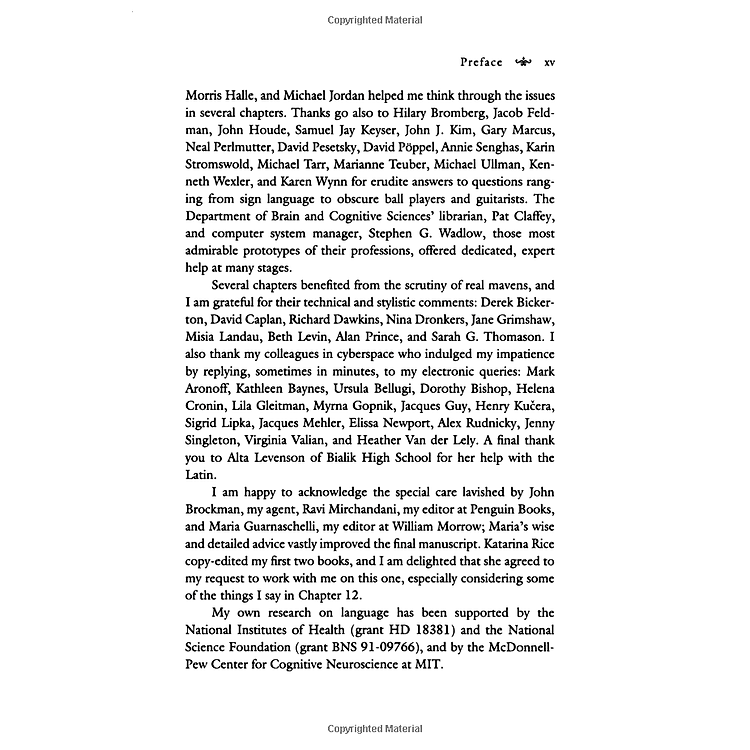 The Language Instinct: How the Mind Creates Language (P.S.) - Ảnh 5