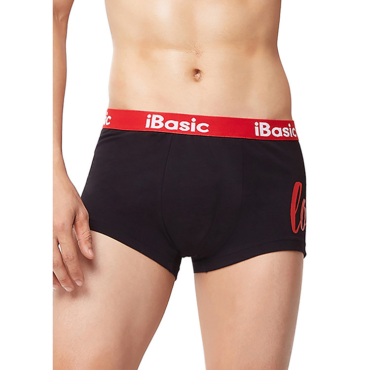 Quần Lót Nam Trunk iBasic PANM014 - Đen