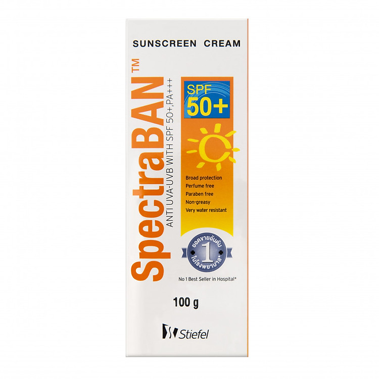 GSK KEM CHỐNG NẮNG DÀNH CHO MẶT VÀ BODY SPECTRABAN SPF50+ 100G
