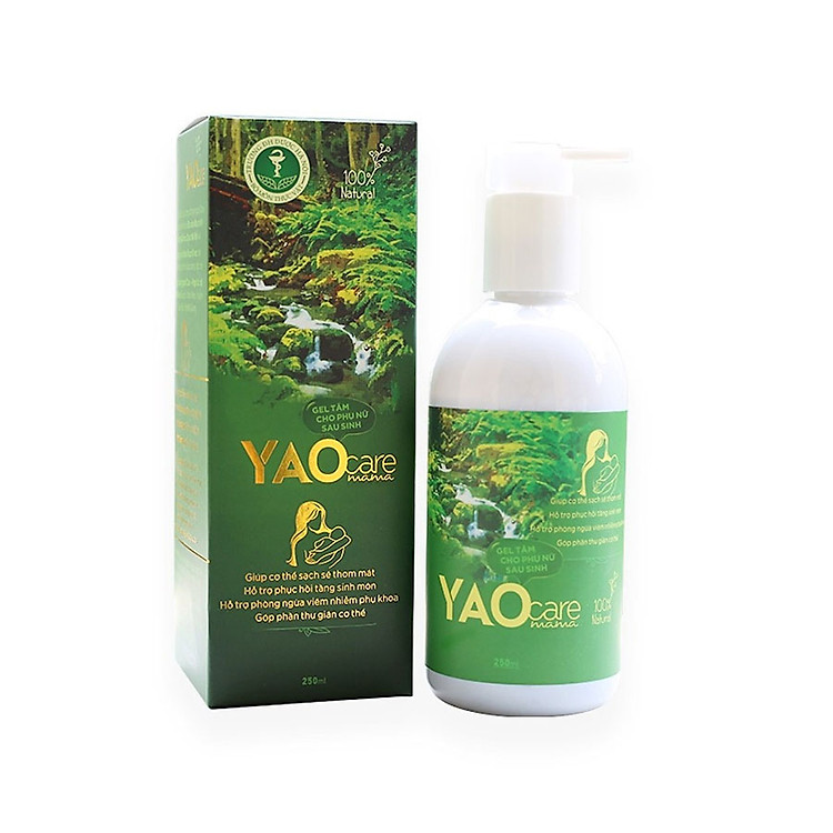 Gel tắm thảo dược cho phụ nữ sau sinh Yaocare Mama (250ml)