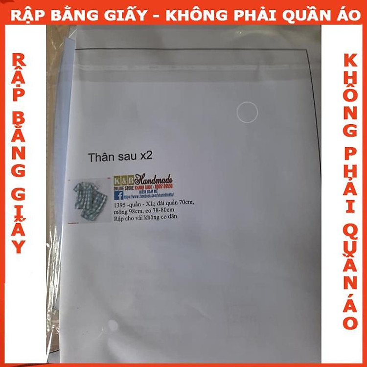 Rập Giấy A0 Mã R191 (BẢN VẼ) - Ảnh 2