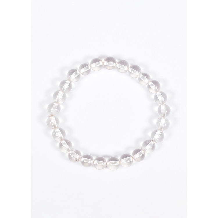 Vòng tay phong thủy đá thạch anh trắng mệnh kim , thủy - Ngọc Quý Gemstones