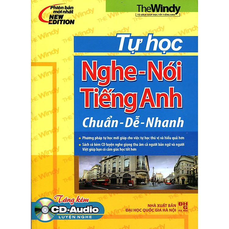 Sách Tự Học Nghe - Nói Tiếng Anh Chuẩn - Dễ - Nhanh (Dùng kèm với App)