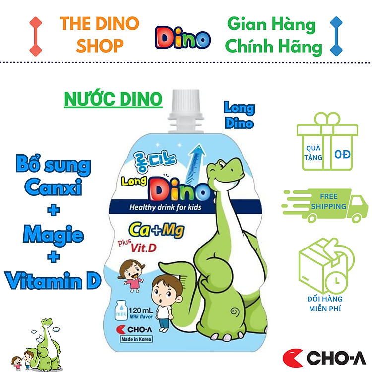Nơi mua Nước Uống Dinh Dưỡng Vị Sữa Long Dino Tin cậy Ưu đãi - Hình ảnh 3