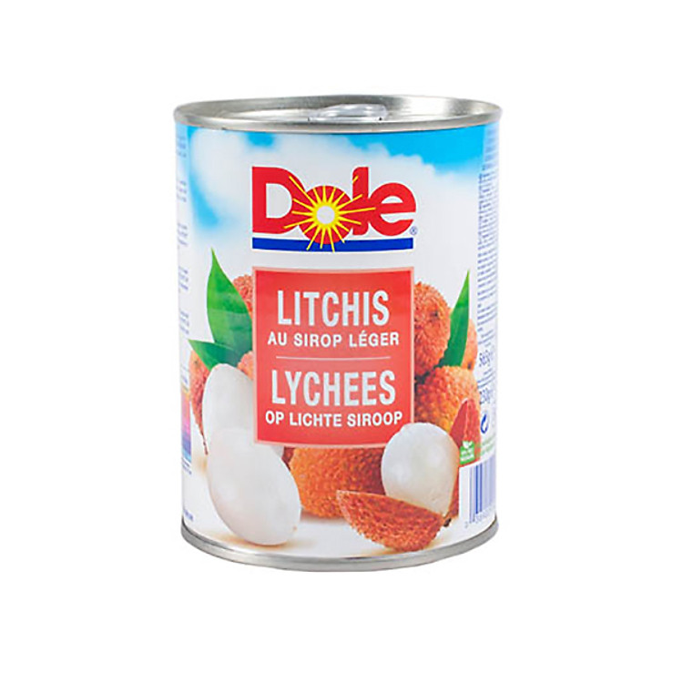 Vải tươi đóng lon Dole 565gr