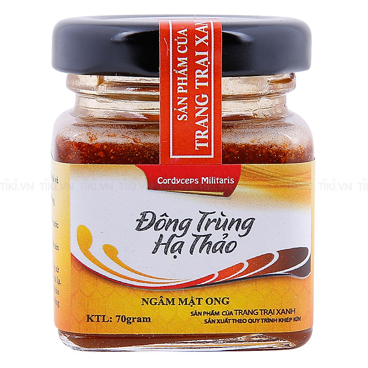 Đông Trùng Hạ Thảo Ngâm Mật Ong Trang Trại Xanh