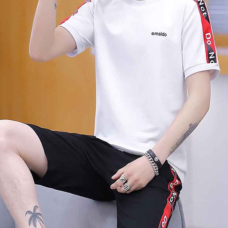 Bộ thể thao nam nữ thời trang chất thun lạnh mùa hè TT04