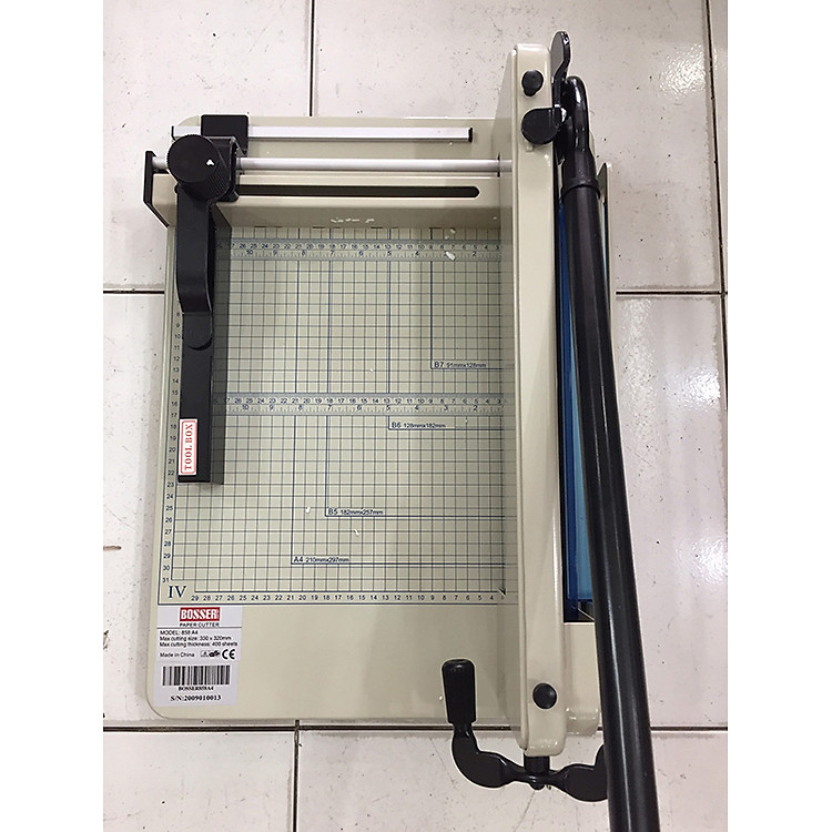 MÁY CẮT GIẤY BOSSER 858 A4 SUPERPOWER- Hàng chính hãng