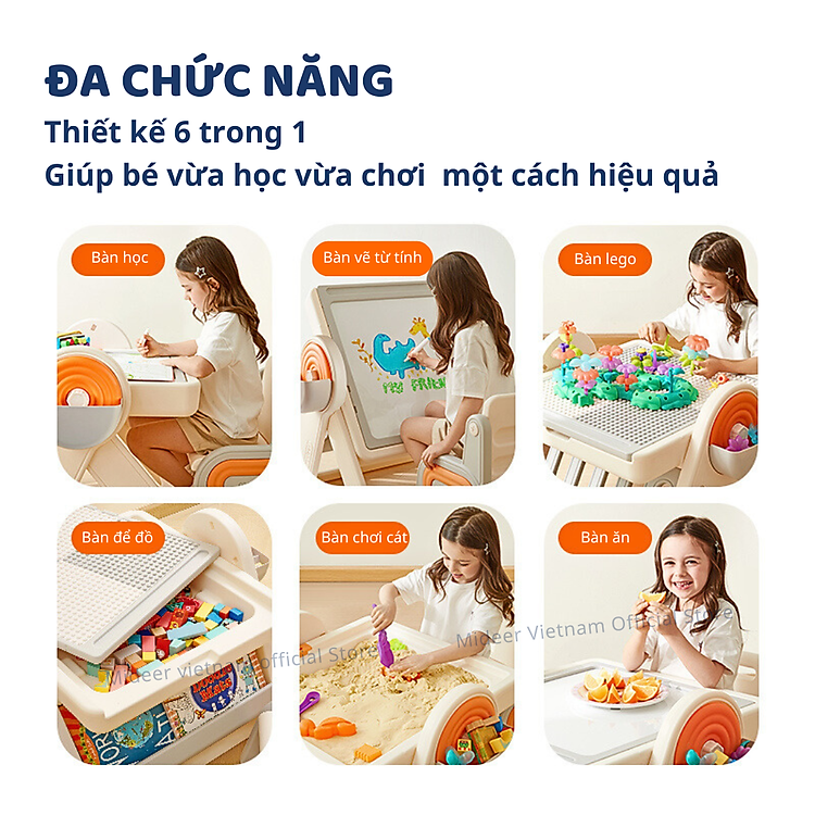 Mua Bàn đồ chơi gấp gọn Mideer Chính hãng Ưu đãi - Hình ảnh 4