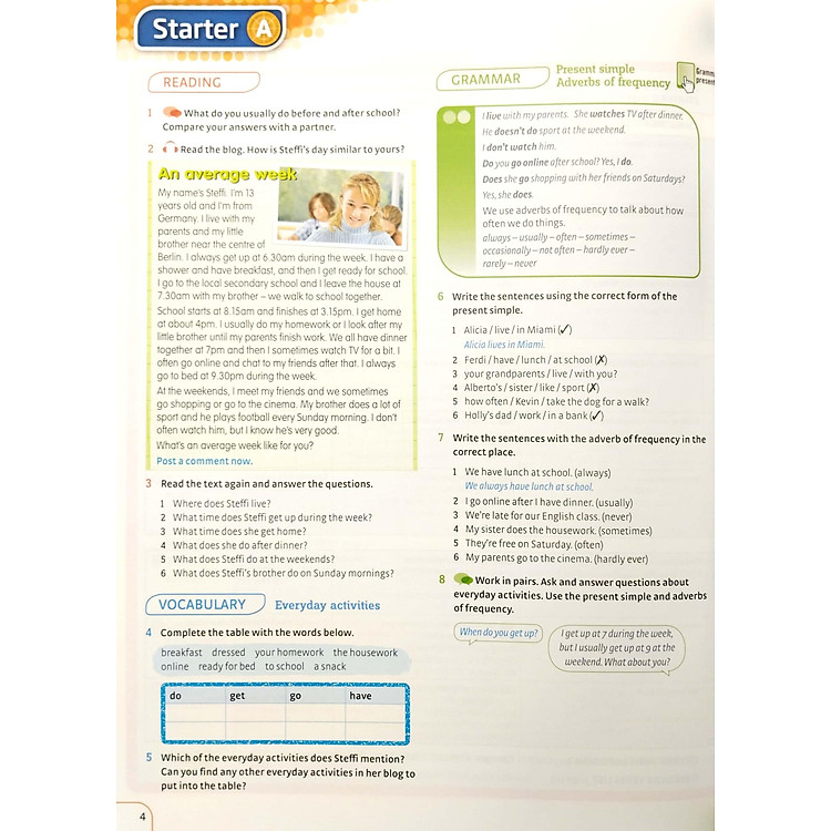 Achievers Grade 8 Student's Book With CLIL - Ảnh 7