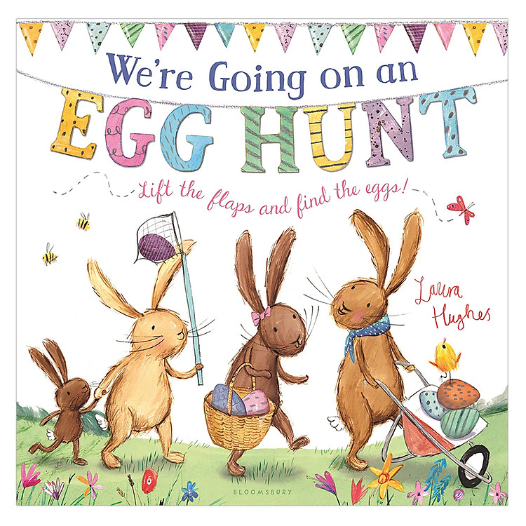 Sách We're Going on an Egg Hunt