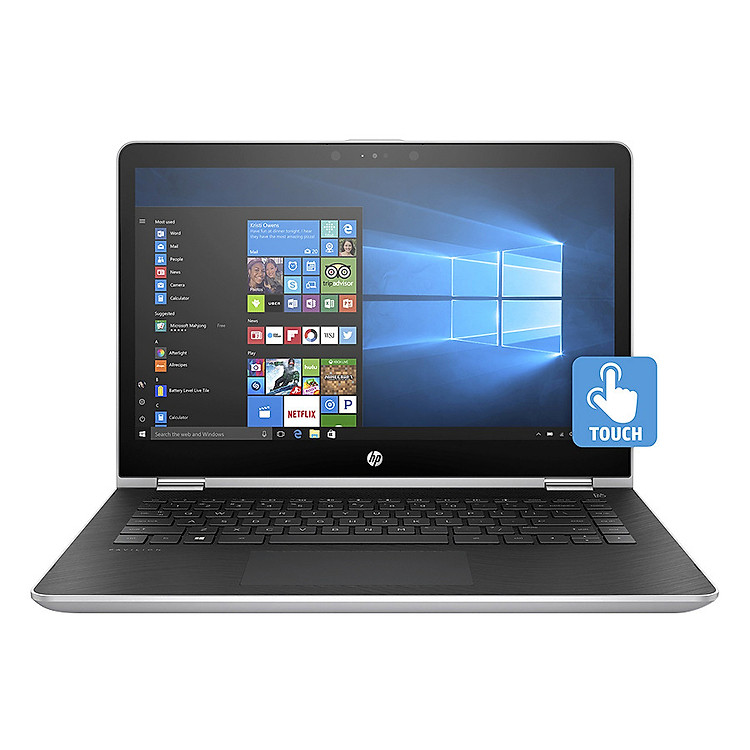 Laptop HP Pavilion x360 14-ba120TU 3CH49PA Core i5-8250U/Win10 (14 inch) - Hàng Chính Hãng - Silver
