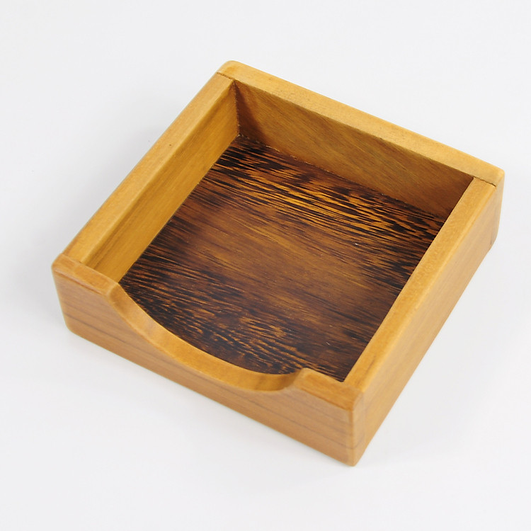 Hộp đựng ghim đa năng bằng gỗ – Vàng