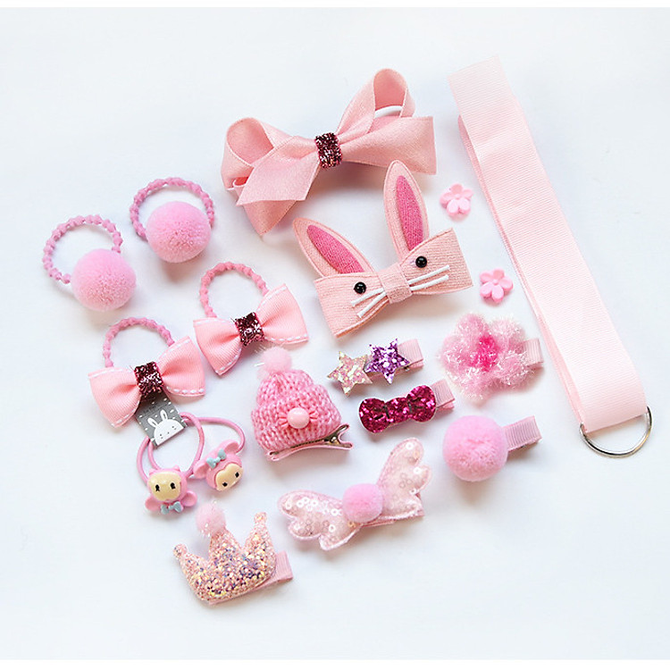 Hộp kẹp nơ đồ cột tóc siêu xinh cho bé