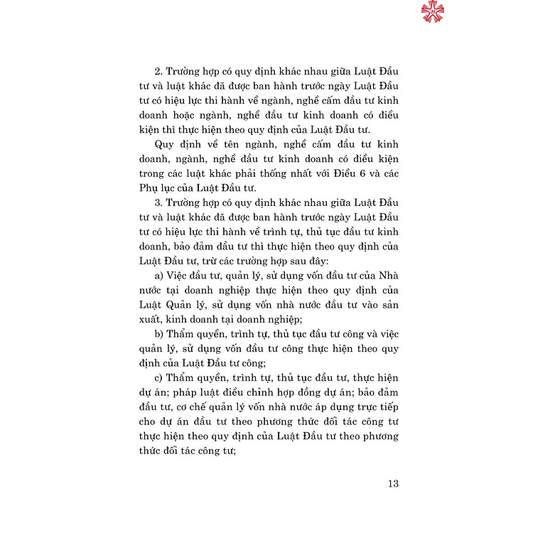Luật Đầu Tư Năm 2020 (Sửa Đổi, Bổ Sung Năm 2020, 2023, 2024) - Ảnh 7