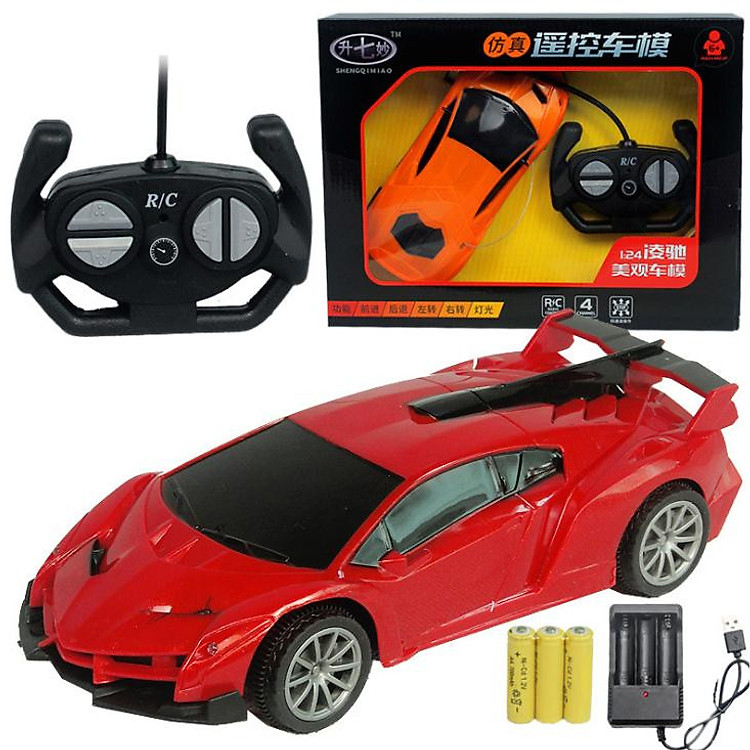 Ô tô điều khiển từ xa có pin sạc đồ chơi cho bé model GX23