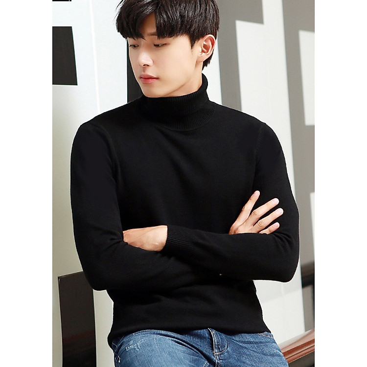 Áo len nam cổ lọ ArcticHunter, chất len mềm mịn, thời trang trẻ, thương hiệu chính hãng