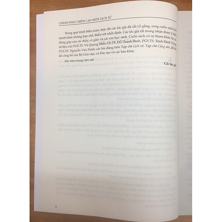 Chinh Phục Điểm Cao Luyện Thi Môn Lịch Sử - Thi THPT Quốc Gia Và Thi Học Sinh Giỏi THPT - Ảnh 6