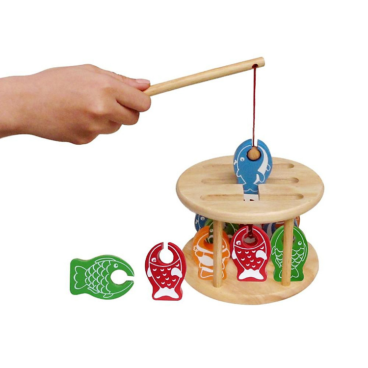 Đồ chơi gỗ Thử thách câu cá Winwintoys Chính hãng Giá tốt - Hình ảnh 3
