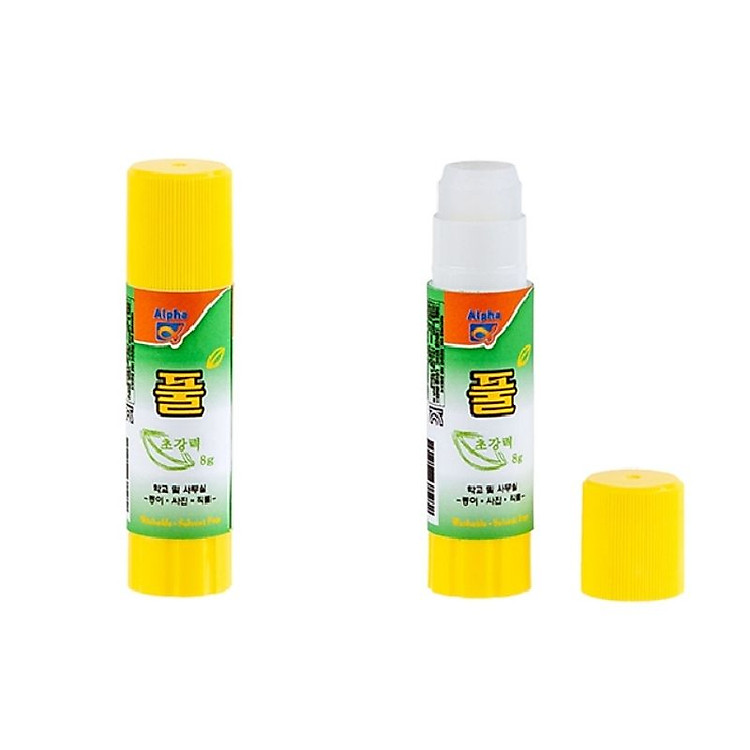 Hồ Khô Dán Giấy Cao Cấp Alpha (8g)