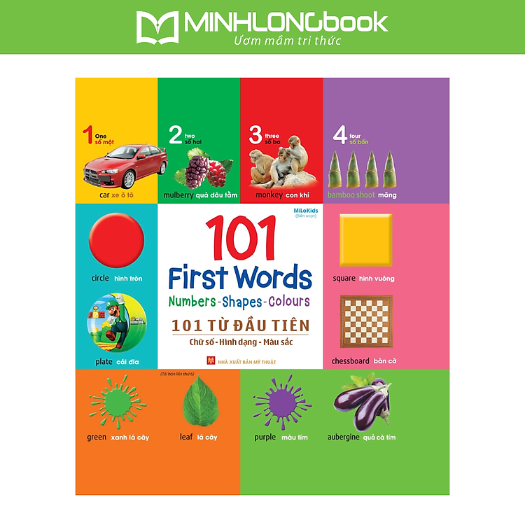 Newshop: 101 Từ Đầu Tiên: Chữ Số - Hình Dạng - Màu Sắc