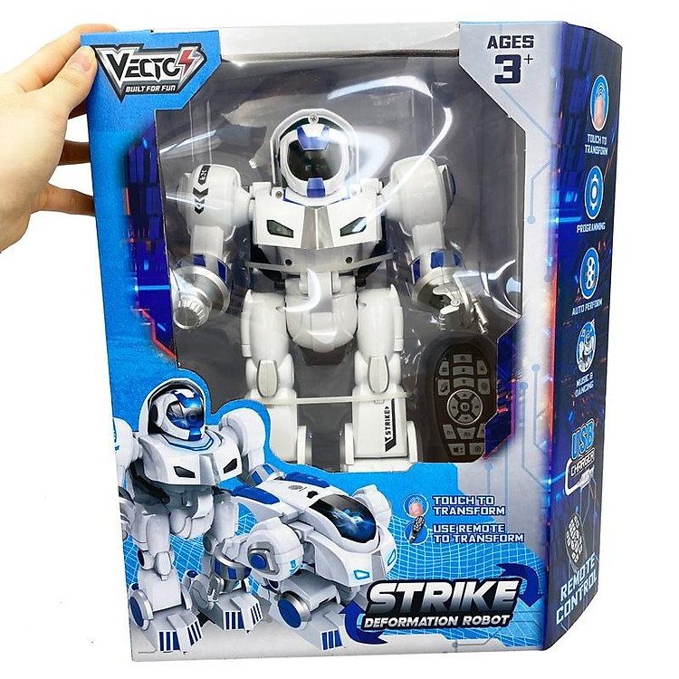 Robot Biến Hình Điều Khiển Từ Xa VTK4 Chính hãng Giá rẻ - Hình ảnh 4