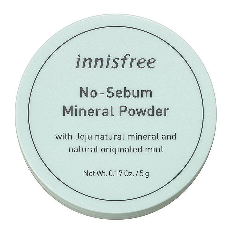 Phấn phủ kiềm dầu dạng bột innisfree No Sebum Mineral Powder 5g