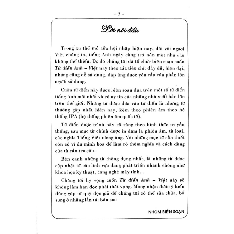 Từ Điển Anh Việt - Việt Anh - Ảnh 7