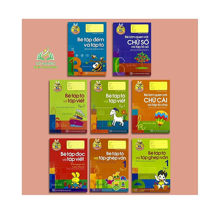 Bé vào lớp một (Túi 8 cuốn) - Ảnh 2
