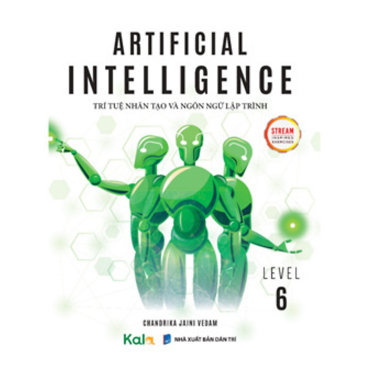 Artificial Intelligence Level 6 – Sách trí tuệ nhân tạo và ngôn ngữ lập trình cho học sinh lớp 6