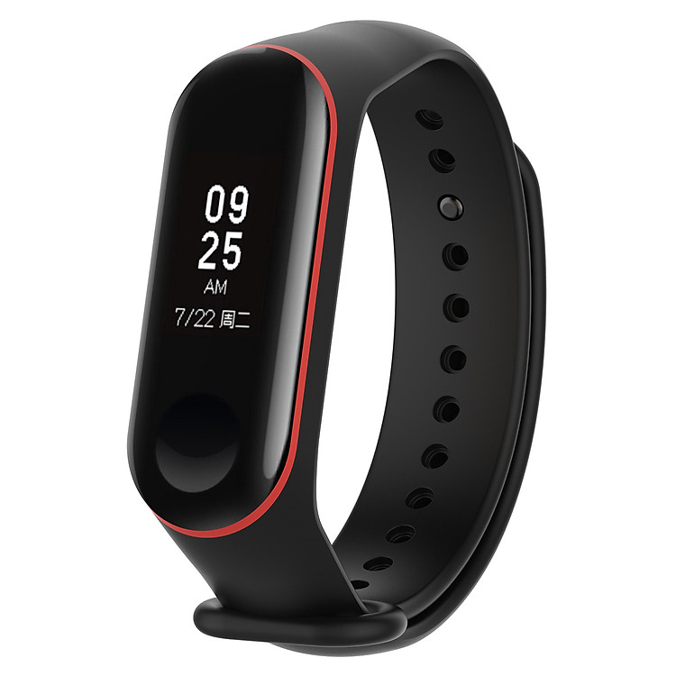 Dây Đeo Thay Thế Cho Vòng Đeo Tay Thông Minh Xiaomi Mi Band 3 / Mi Band 4 Dẻo TPU - 2 màu