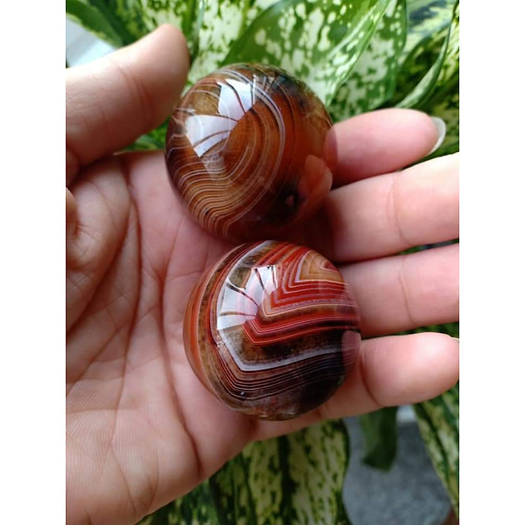 Bi lăn tay đá mã não